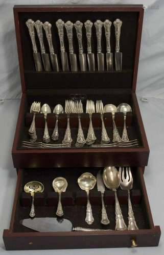 Baronial (old) by Gorham 1897 Sterling Silver Flatware set f...
