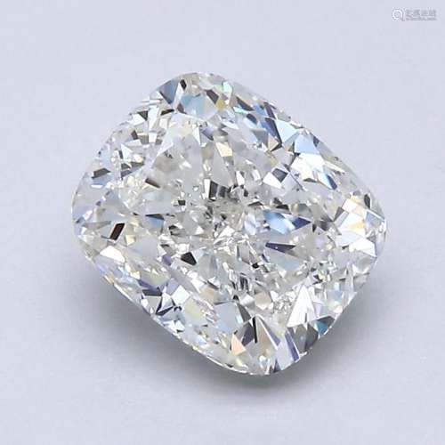 Loose Diamond - CUSHION 1.71 CT SI1 VG H
