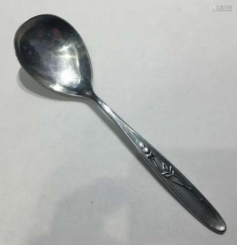 Rose Solitaire by Towle Sterling Silver Sugar Spoon 5 3/8&qu...