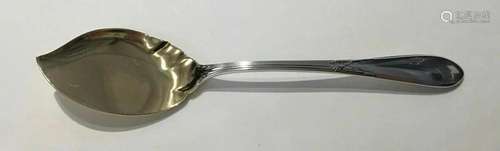 Rose Marie by Gorham Sterling Silver Jelly Server with Gold ...