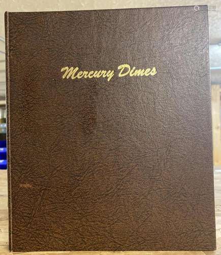 DANSCO ALBUM: 7123 MERCURY DIMES - USED - NO COINS ALBUM ONL...