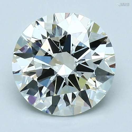Loose Diamond - Round 2.09 CT VVS2 EX J