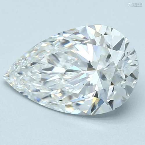 Loose Diamond - PEAR 2.11 CT VS1 EX E