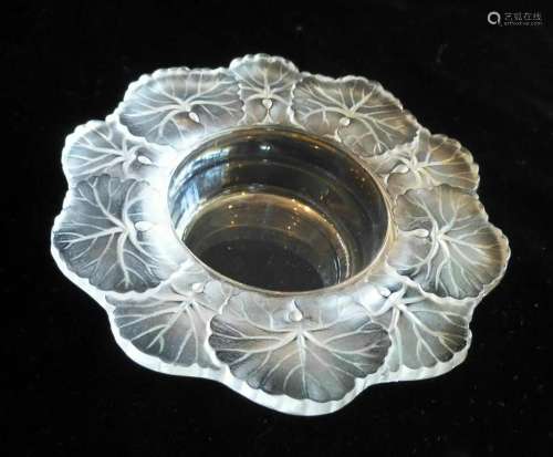 Lalique Honfleur Small bowl Signed