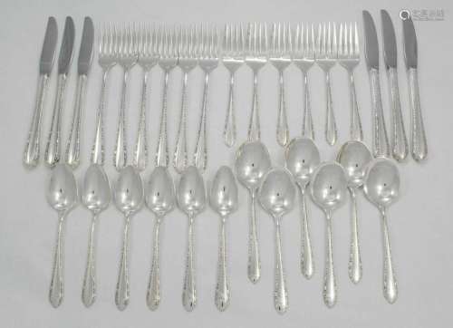 Wild Flower by Royal Crest Sterling Silver Grille Flatware s...