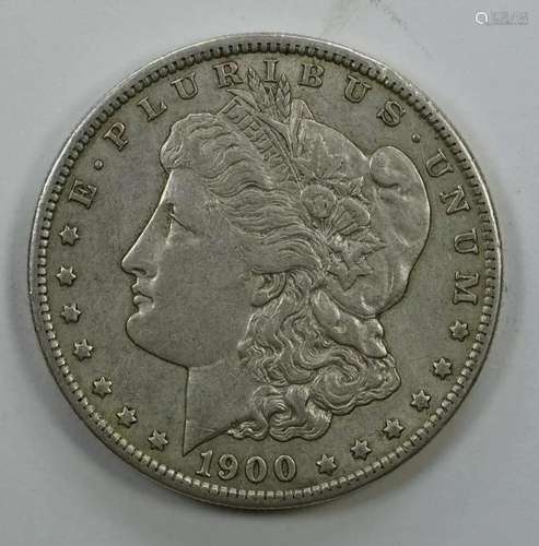 1900 S MORGAN SILVER DOLLAR $1 CHOICE XF EXTRA FINE (5978)