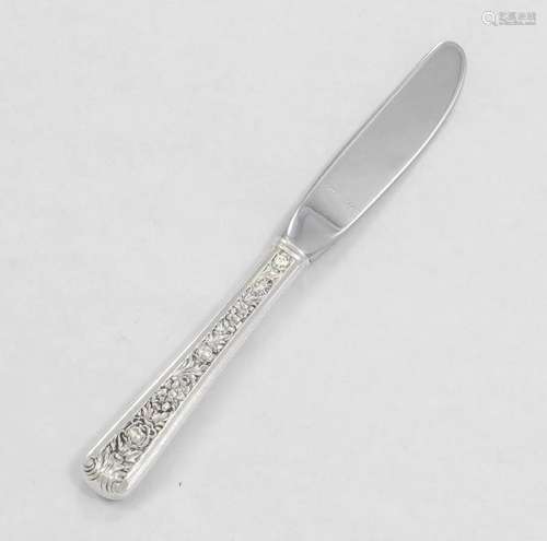 Windsor Rose by Watson Sterling Silver Butter Spreader hollo...