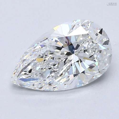 Loose Diamond - PEAR 1.96 CT VVS2 EX E