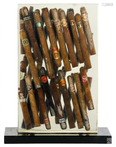 Fernandez Arman 1928-2005 Acrylic Cigar Sculpture