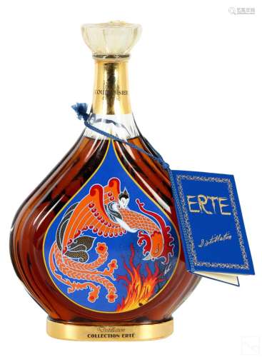 Courvoisier Erte No. 3 Distillation Cognac Bottle