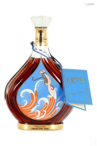 Courvoisier Erte No. 5 Degustation Cognac Bottle