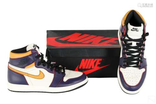 Nike Air Jordan 1 High Tops Sneaker Shoes Size 9.5