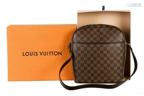 Louis Vuitton LV Damier Ebene Ipanema Shoulder Bag