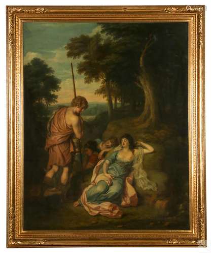 Angelica Kauffman 1741-1807 Pastoral Oil Painting