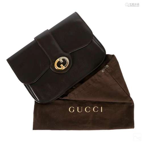 Gucci Italian Designer Arli Leather Clutch Handbag