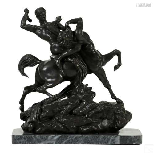 Antoine Louis Barye 1795-1875 Greek Bronze Statue