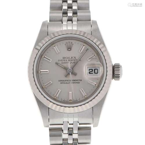 ROLEX Rolex Datejust 69174 Ladies SS/WG Watch Automatic Wind...