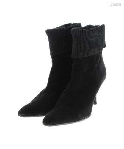 DONNA KARAN SIGNATURE Boots Black 36(about 22.5cm)