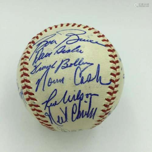 The Finest 1960 Detroit Tigers Team Signed American League B...