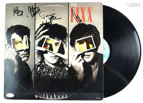 The Fixx Band Signed Autographed Record Album Curnin Woods B...