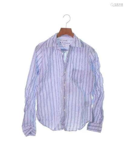 Frank&Eileen Casual Shirt BluexWhite(Stripe Pattern) XXS
