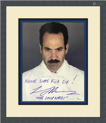 LARRY THOMAS The Soup Nazi Seinfeld Signed IN GERMAN Custom ...