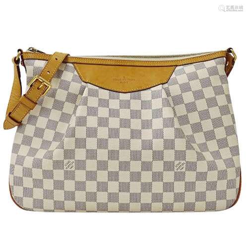 Louis Vuitton LOUIS VUITTON Damier Azur Women's Shoulder...