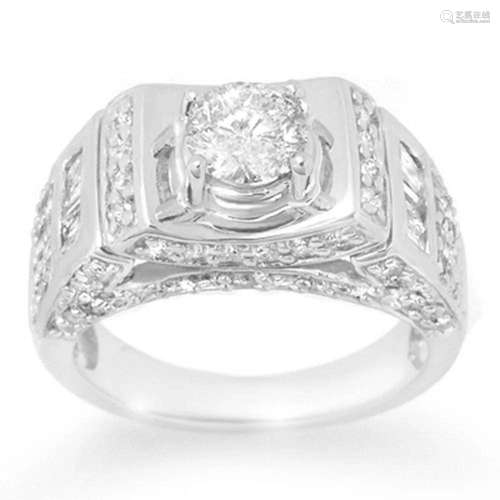 2.05 ctw Certified VS/SI Diamond Ring 14k White Gold