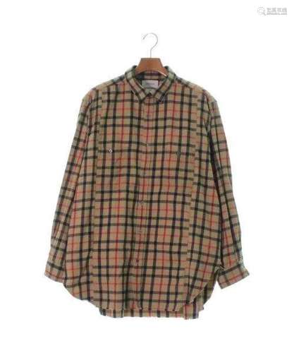 MARKAWARE Casual Shirt YellowxBlackxRed(Check Pattern)