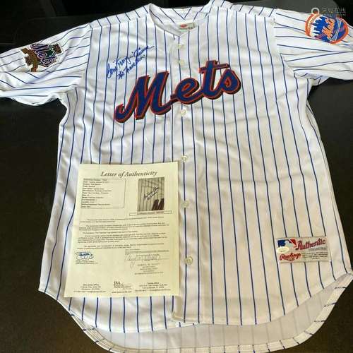 Tom Seaver "Tom Terrific The Franchise" Signed Ins...