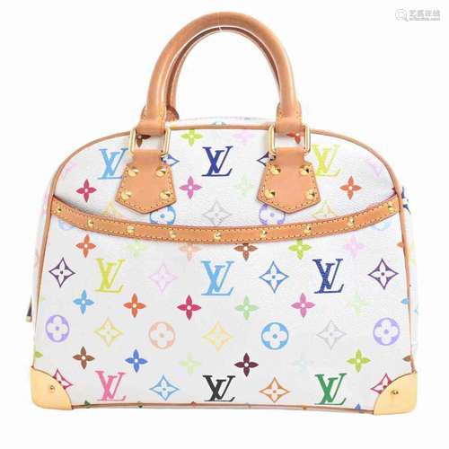 LOUIS VUITTON Multi Trueville Handbag White / Multicolor PVC...