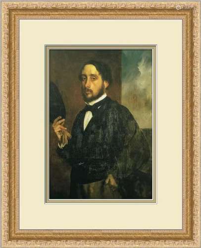 Edgar Degas Self-Portrait with Hat of Edgar Degas Newly Cust...