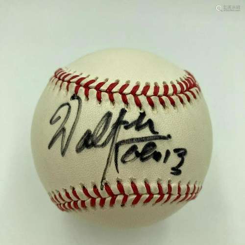 Walter Koenig Signed Autographed Major League Baseball With ...