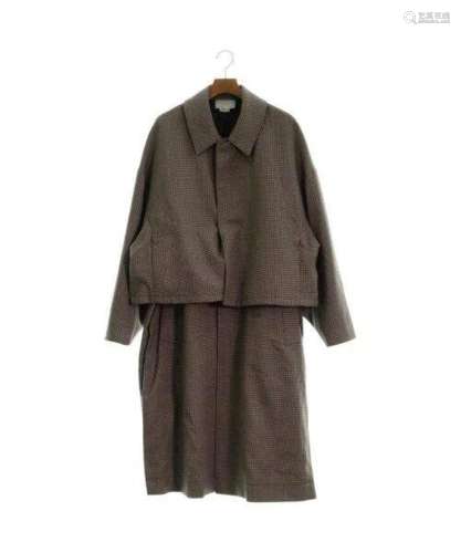 YOKE Coat (Other) Brownish(Check Pattern) M