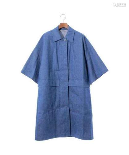 DRIES VAN NOTEN Coat (Other) Blue 34(Approx. XXS)