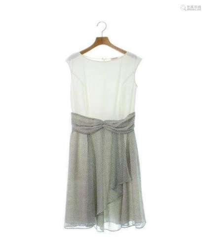 TOCCA Dress WhitexBlack(Total pattern) M