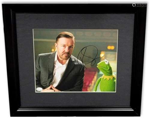 Ricky Gervais Signed Autographed 8X10 Photo Framed The Muppe...