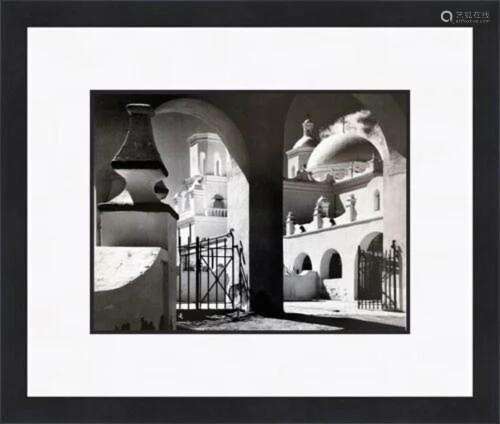 Ansel Adams - Arches North Court Custom Gallery Framed