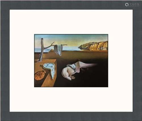 Salvador Dali The Persistence of Memory Custom Framed Print