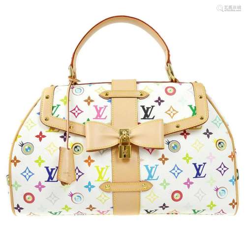 LOUIS VUITTON SAC RETRO GM HAND BAG CA0033 PURSE EYE LOVE MO...