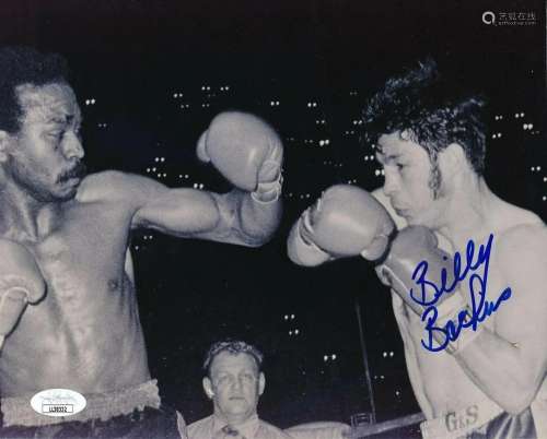 Billy Backus Boxing Champ Signed/Autographed 8x10 B/W Photo ...