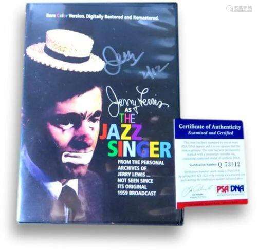 Jerry Lewis Signed Autographed DVD Cover The Jazz Singer Sil...