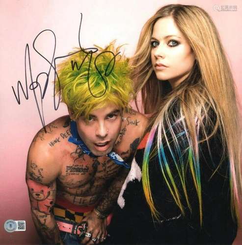 Mod Sun Signed Autographed 12X12 Photo w/Avril Lavigne Becke...