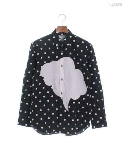 COMME des GARCONS SHIRT Casual Shirt BlackxWhite(Dot Pattern...