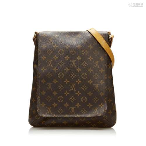 Louis Vuitton Monogram Musette Salsa Long Strap Shoulder Bag...