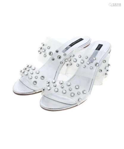 Tsuru Sandals SilverxClear 38(Approx. 24.5cm)