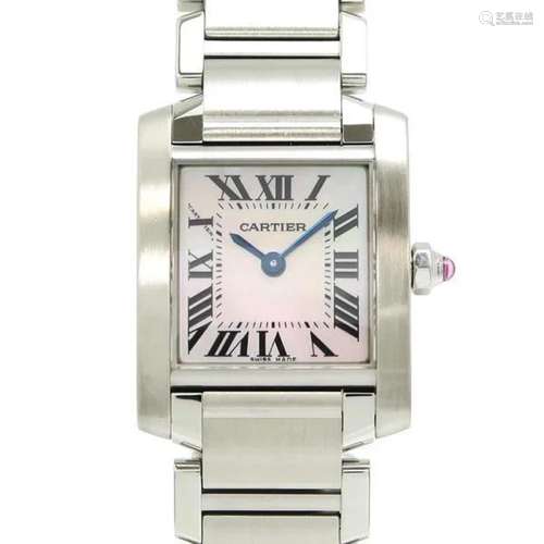 Cartier Tank Francaise SM W51028Q3 Ladies Watch