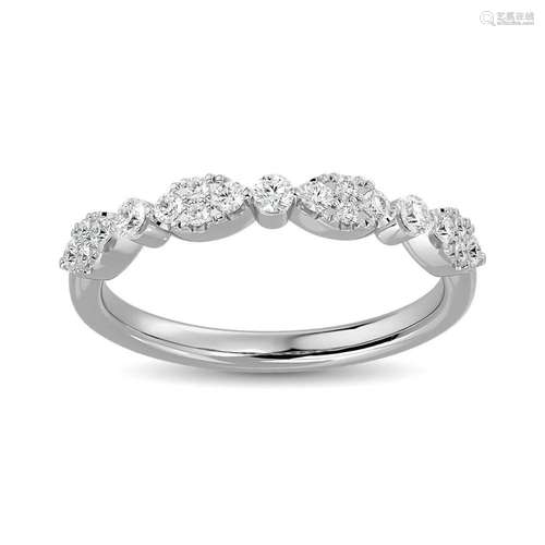 Diamond 1/3 ct tw Band in 14K White Gold