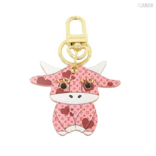 LOUIS VUITTON Porte Kure LV Rodeo M80243 Key Ring