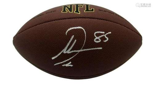 Antonio Gates Signed/Auto Chargers Wilson Super Grip Footbal...